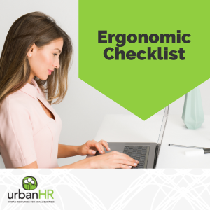 Ergonomic Checklist
