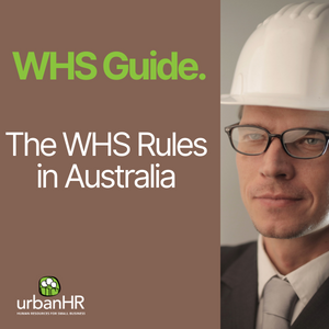 The WHS Rules in Australia