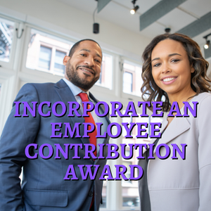 Incorporate an employee contribution award