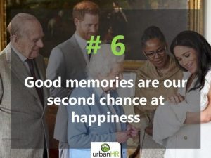 Good Memories Are our Second Chance at Happiness