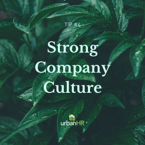 Strong Company Culture