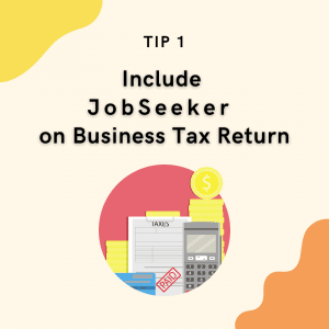 Include JobSeeker on Business Tax Return