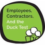 Employees, Contractors & the Duck test Image